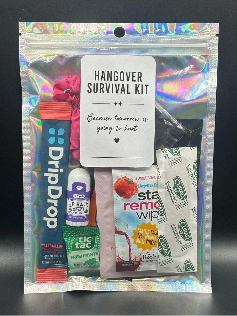Deluxe Hangover Survival Kit | Girls Trip & Bachelorette Party Favor